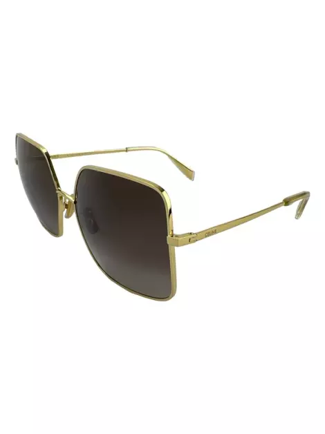 Óculos de Sol Celine CL40078U Oversized Dourado