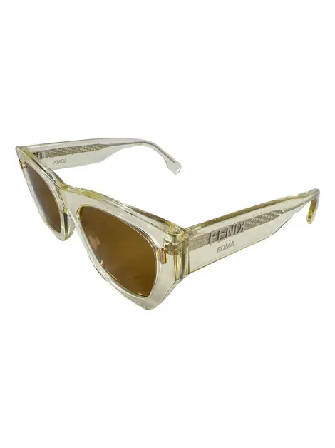 Óculos de Sol Fendi FE40100I Amarelo