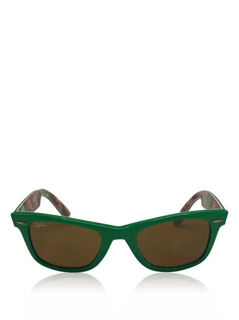 Óculos de Sol Ray-Ban Limited Edition Verde Estampado