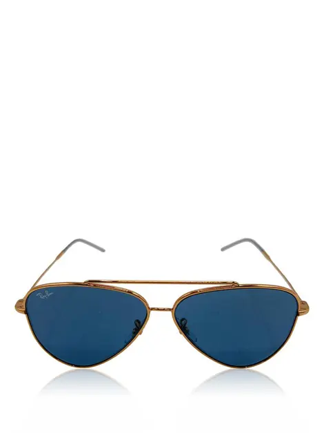 Óculos de Sol Ray-Ban RBR0101S Aviator reverse Dourado