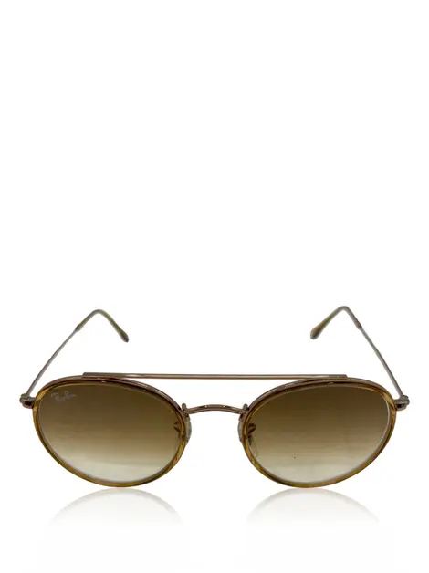 Óculos de Sol Ray-Ban Round Double Bridge Marrom