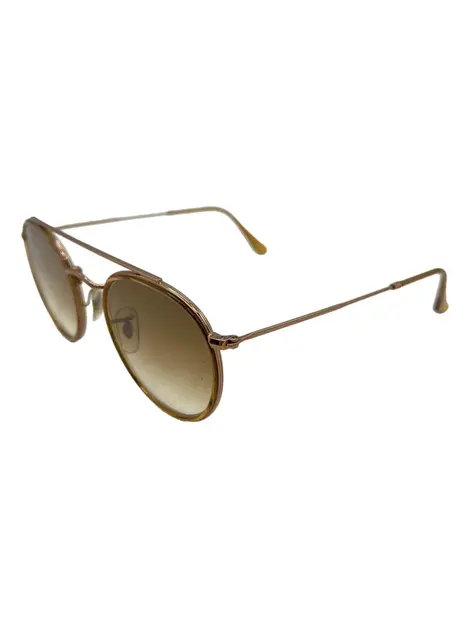 Óculos de Sol Ray-Ban Round Double Bridge Marrom