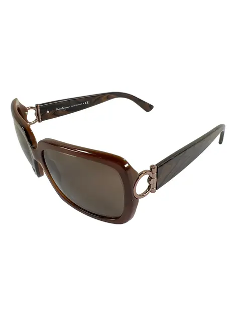 Óculos de Sol Salvatore Ferragamo 2186 Marrom