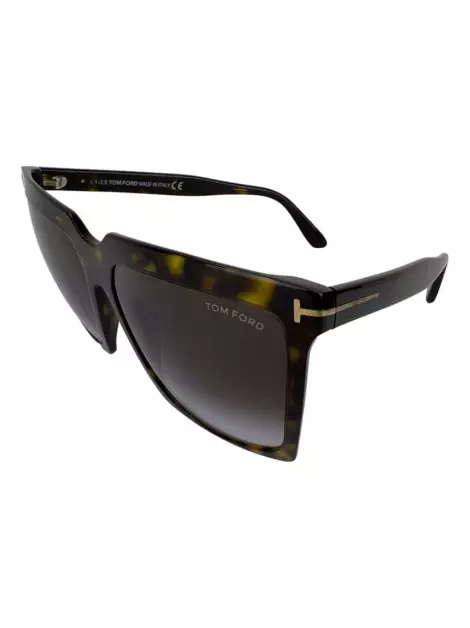 Óculos de Sol Tom Ford Sabrina Marrom