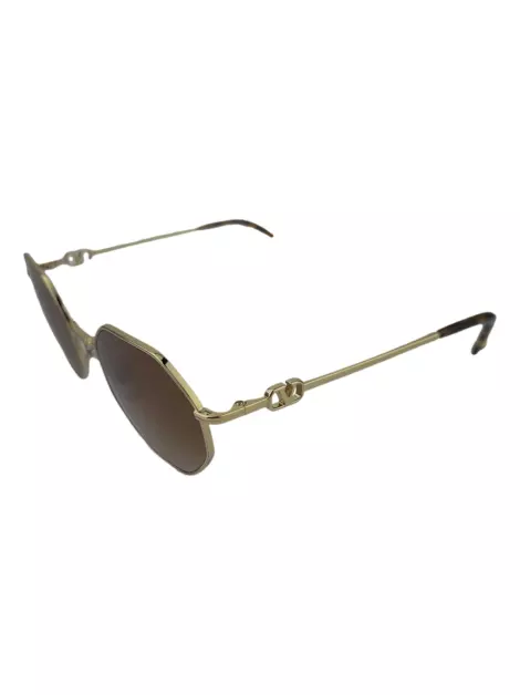 Óculos de Sol Valentino VA2040 Logo Dourado