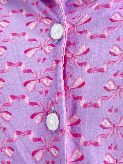 Pijama LaRouge-Belle Laço Lilás