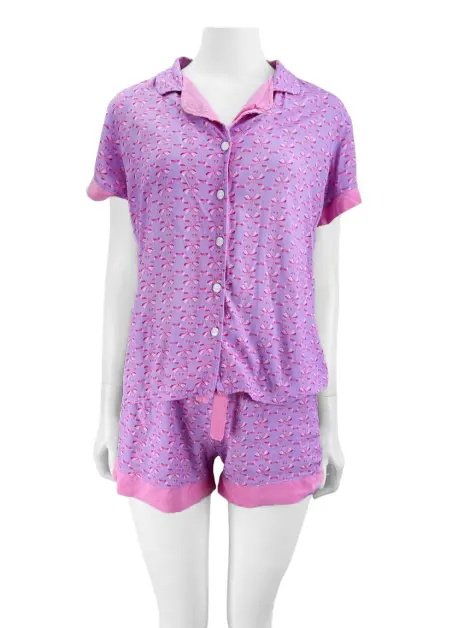 Pijama LaRouge-Belle Laço Lilás