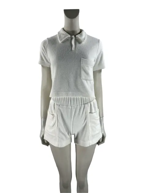 Pijama LaRouge-Belle Tecido Branco