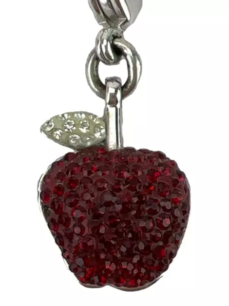 Pingente Swarovski Maça Vermelho