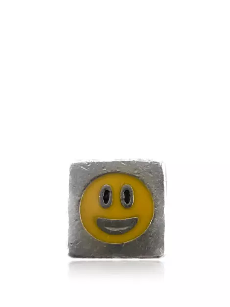 Pingente Vivara Cubo Emoji Prata