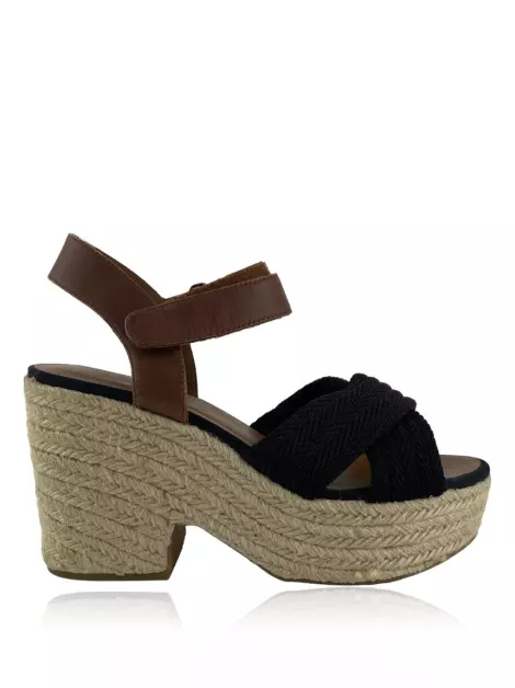Plataforma BIMBA Y LOLA Crochet Bicolor
