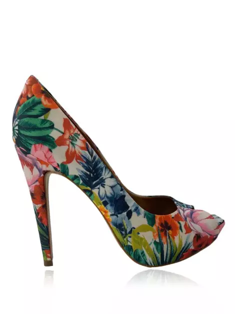 Plataforma Cecconello Floral Multicolor