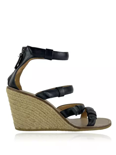 Plataforma Marc By Marc Jacobs Espadrille Preto