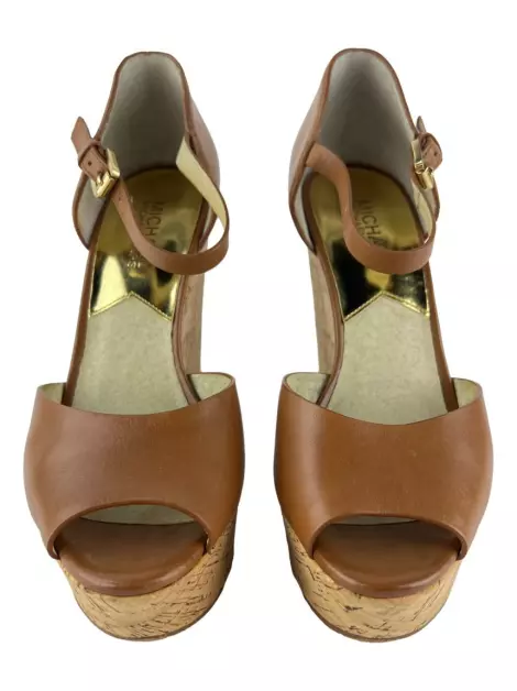 Plataforma Michael Kors Ivana Marrom