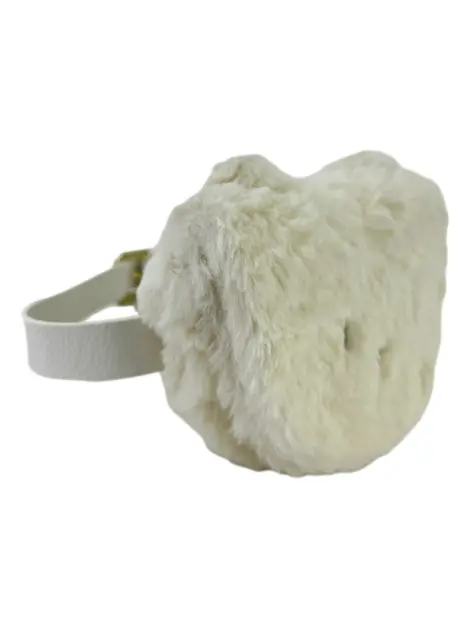 Pochete Bonpoint Belt Bag Mini Fur Off White