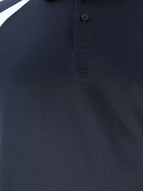 Polo Balenciaga Sobreposição Tricolor