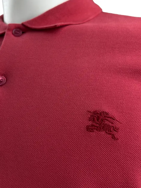 Polo Burberry Regular Fit Coral