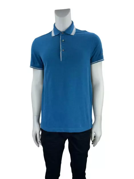 Polo Ermenegildo Zegna Sport Azul