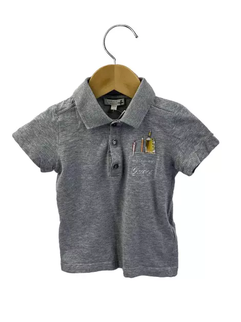 Polo Gucci Tecido Cinza