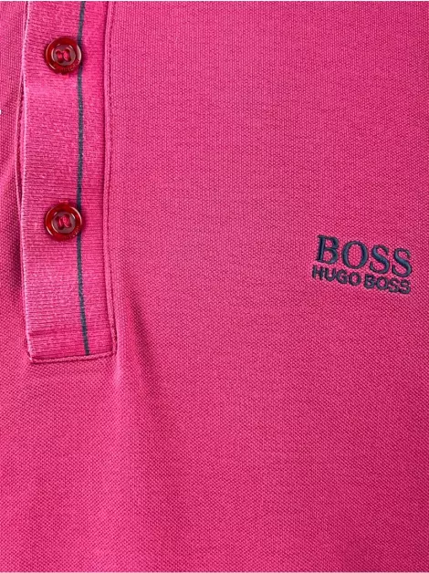 Polo Hugo Boss Slim Fit Rosa