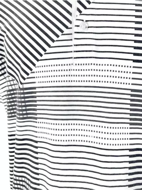 Polo Hugo Boss Tecido Bicolor
