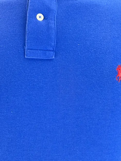 Polo Polo Ralph Lauren Custom Fit Azul