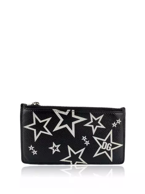 Porta Cartões Dolce & Gabbana Dauphine Star Preto