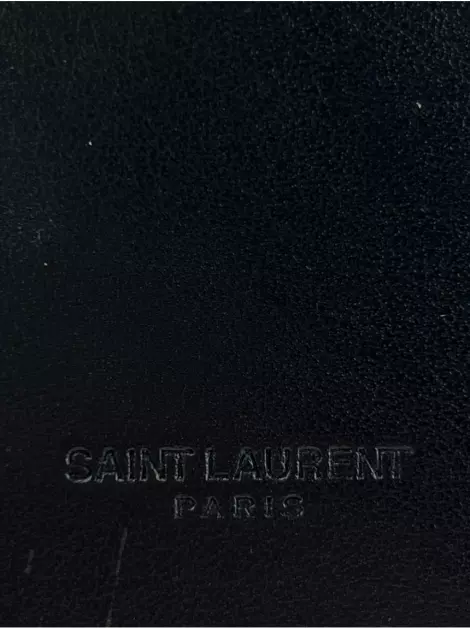 Porta Espelho Yves Saint Laurent For You Couro Preto
