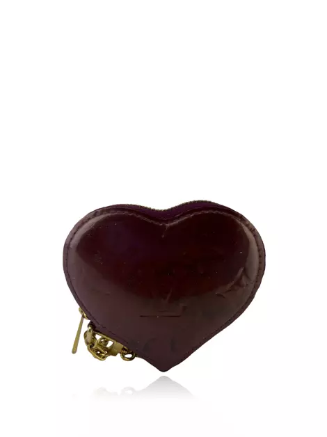 Porta Moedas Louis Vuitton Heart Verniz Monograma