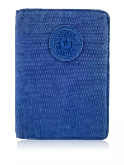 Porta Passaporte Kipling Nylon Azul