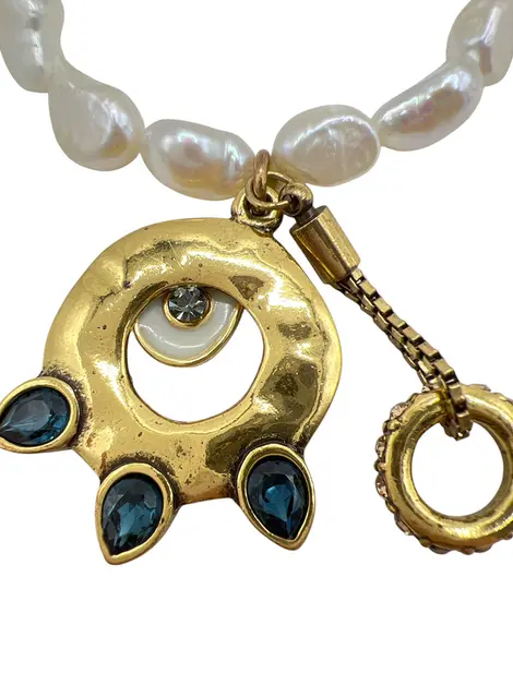 Pulseira Camila Klein Pingente Dourado