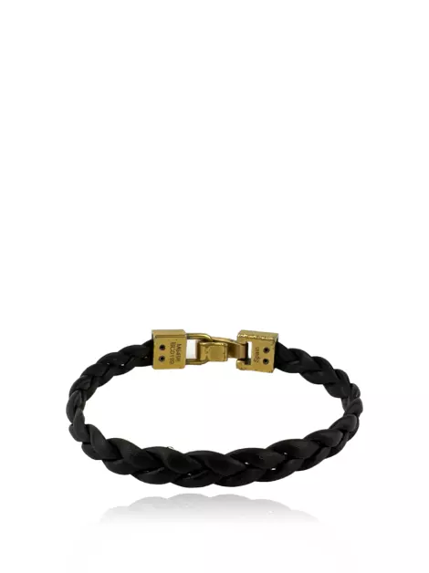 Pulseira Louis Vuitton Triogram Preta