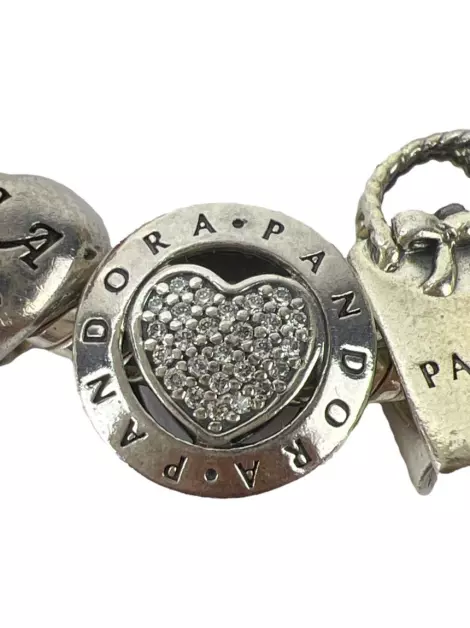 Pulseira Pandora Brilho Prateado