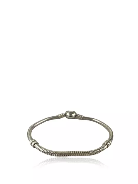 Pulseira Pandora Coração Prata