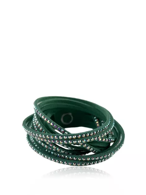 Pulseira Swarovski Slake Rock Verde