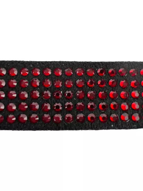 Pulseira Swarovski Strass Preta