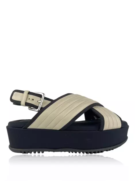 Rasteira Marni Plataforma P&B