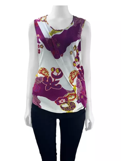Regata Kenzo Tecido Estampado
