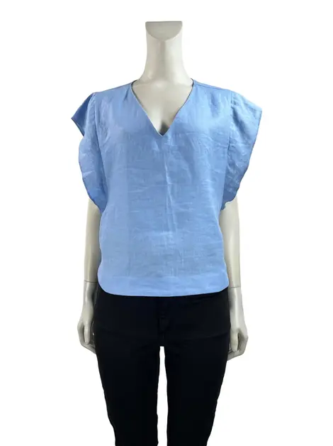 Regata SouQ Linho Azul Claro