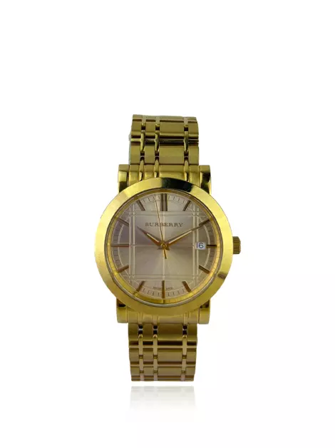 Relógio Burberry Quartzo BU1393 Dourado