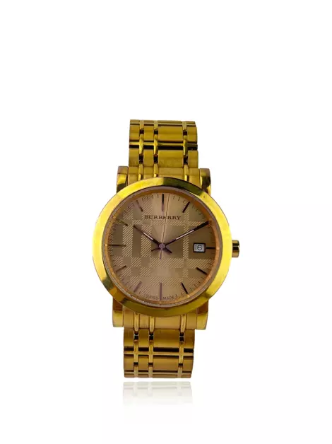 Relógio Burberry Quartzo BU1864 Dourado