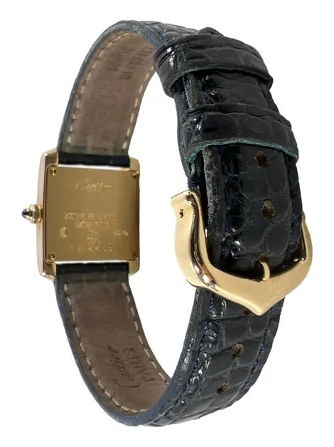 Relógio Cartier Quartzo Tank Francaise Dourado
