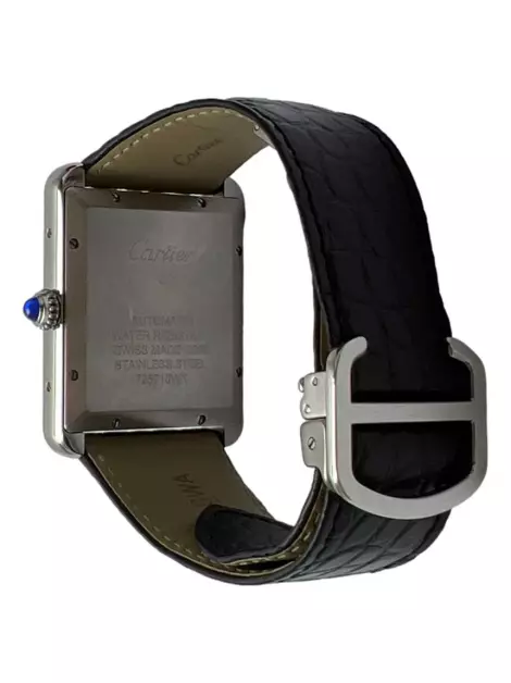 Relógio Cartier Tank Solo Preto