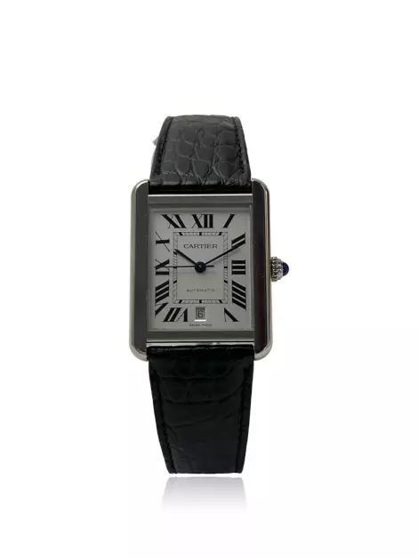 Relógio Cartier Tank Solo Preto