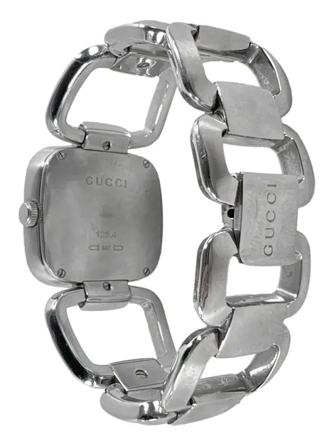 Relógio Gucci Steel G-Gucci 125.4 Prateado