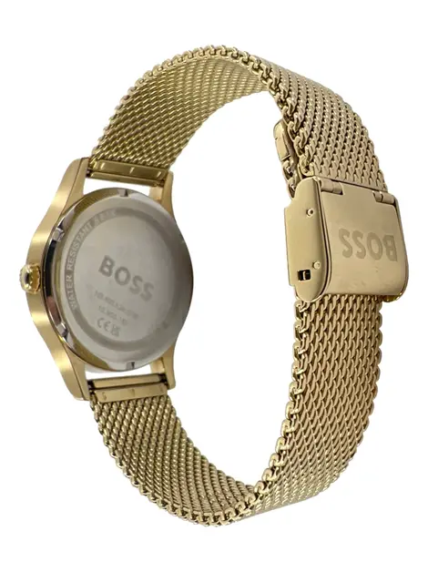Relógio Hugo Boss Aço Dourado