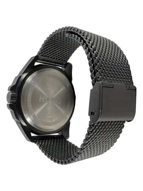 Relógio Hugo Boss Quartzo Mesh Preto