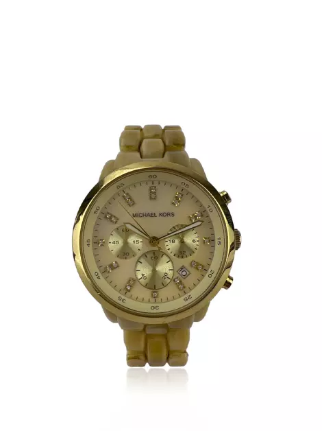 Relógio Michael Michael Kors MK5217 Jet Set Madreperola