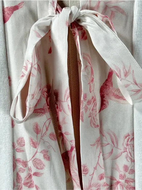 Robe LaRouge-Belle Tecido Branco