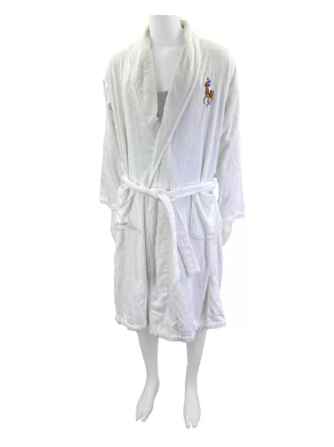 Robe Polo Ralph Lauren Tecido Branco